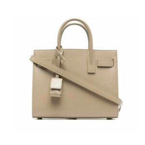 Saint Laurent Sac De Jour Baby In Grained Beige 26Cm