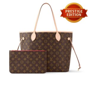 Prestige Edition – Louis Vuitton Neverfull MM Monogram Canvas Cerise Red 32Cm M46987