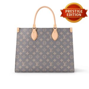 Prestige Edition – Louis Vuitton Onthego MM Trianon Grey 35Cm M12415