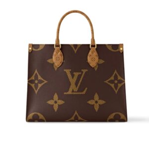 Louis Vuitton Onthego MM Monogram Canvas Brown 35Cm M45321