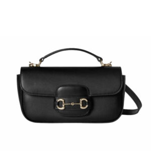 Gucci Horsebit 1955 Small Top Handle Bag Black 22Cm 815206 AAEFH 1000
