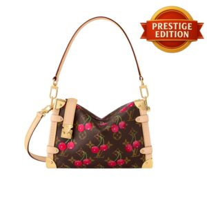 Prestige Edition – Louis Vuitton x Murakami Side Trunk MM Monogram Cerise Brown 23Cm M14278