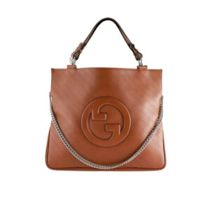 Gucci Blondie Small Tote Bag Brown 30Cm