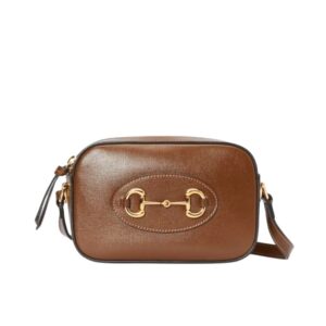 Gucci Horsebit 1955 Mini Shoulder Bag Brown 18Cm ‎760196 1AAQD 2361