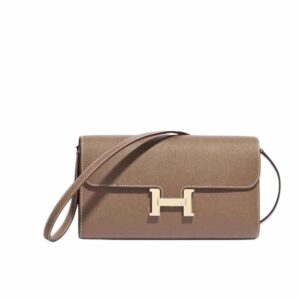 Hermes Constance To Go Epsom Etoupe 21Cm