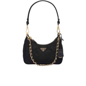 Prada Re Edition 1995 Chaîne Re Nylon Mini Bag Black 22Cm 1BC204 2AOS F0002 V QOO