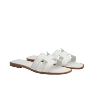 Hermes Oran Sandal Blanc H021056Z 02350