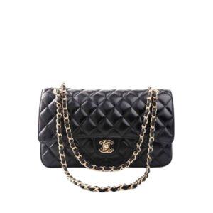 Chanel Classic Handbag Black 25Cm