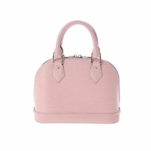 Louis Vuitton Epi Alma BB Rose Ballerine 25Cm M41327