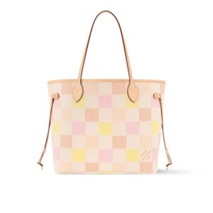 Louis Vuitton Neverfull MM Damier Canvas Peach 31Cm N40668