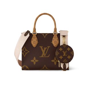 Louis Vuitton Onthego PM Brown 25Cm M46373