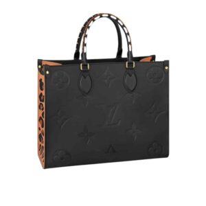 Louis Vuitton Onthego MM Wild at Heart Black 35Cm M58522