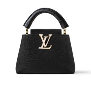 Louis Vuitton Capucines Mini Black 21Cm