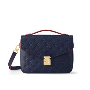 Louis Vuitton Pochette Metis Dark Blue 25Cm M44071