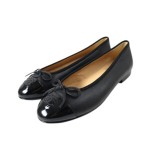 Chanel Ballet Flats Black G02819 Y01552 94305