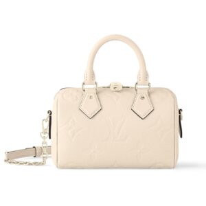 Louis Vuitton Speedy Bandoulière Bag 20 Cream 20Cm M58954