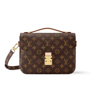 Louis Vuitton Pochette Métis Monogram Canvas Brown 25Cm M44875