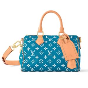 Louis Vuitton Speedy P9 Bandoulière 25 Blue 40Cm M24424