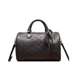 Louis Vuitton Speedy Soft Bag Monogram Black 30Cm