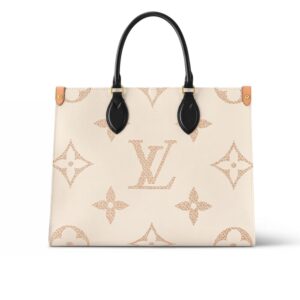 Louis Vuitton Onthego MM Monogram Canvas Beige 35Cm M46912