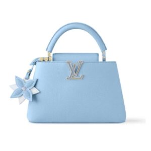Louis Vuitton Capucines Mini Bag Blue Bleach 20Cm M21303