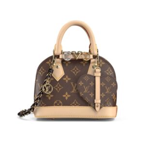 Louis Vuitton Alma Mini LV And I Monogram Brown 25Cm K00016