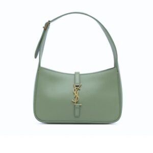 Saint Laurent Le 5 À 7 Hobo Bag In Smooth Green 25Cm