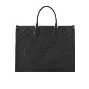Louis Vuitton Onthego GM Bag Monogram Empreinte Black 41Cm M44925