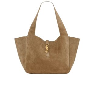 Saint Laurent Le 5 À 7 Bea In Suede Golden Leaf 55Cm 763435008IW3194